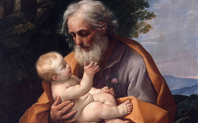 São José e o menino Jesus São José e o menino Jesus