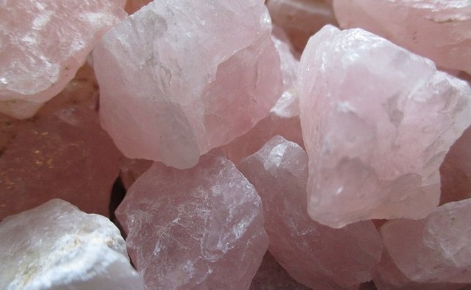 Pedra Quartzo Rosa